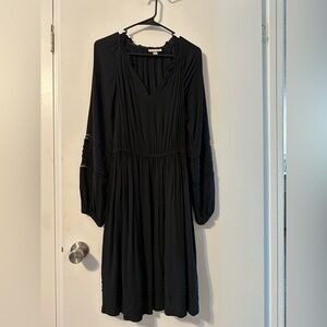 Knox Rose Black Long Sleeve Dress